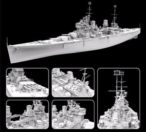 FlyHawk Model FH1117 HMS Prince of Wales Battleship Dec. 1941 1/700 – zdjęcie 2