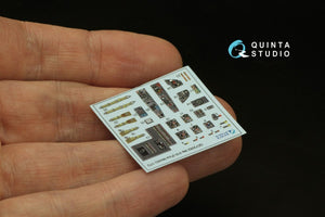 Quinta Studio QD72062 Me 410 3D-Printed &amp;amp; coloured Interior on decal paper (Fine Molds) 1/72 – zdjęcie 6