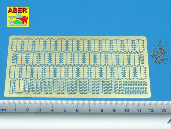 Aber 35138 Anti-slip pads for T-34 tanks (1/35) – image 2