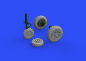 Eduard 648524 F-104 wheels late 1/48 KINETIC MODEL