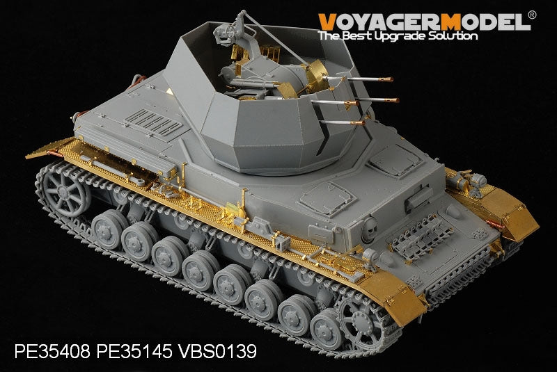 Voyager Model PE35408 WWII German Panzer IV ausf G 20mm Flakpanzer IV &amp;quot;Wirbelwind&amp;quot; For DRAGON 6342 1/35 – image 5
