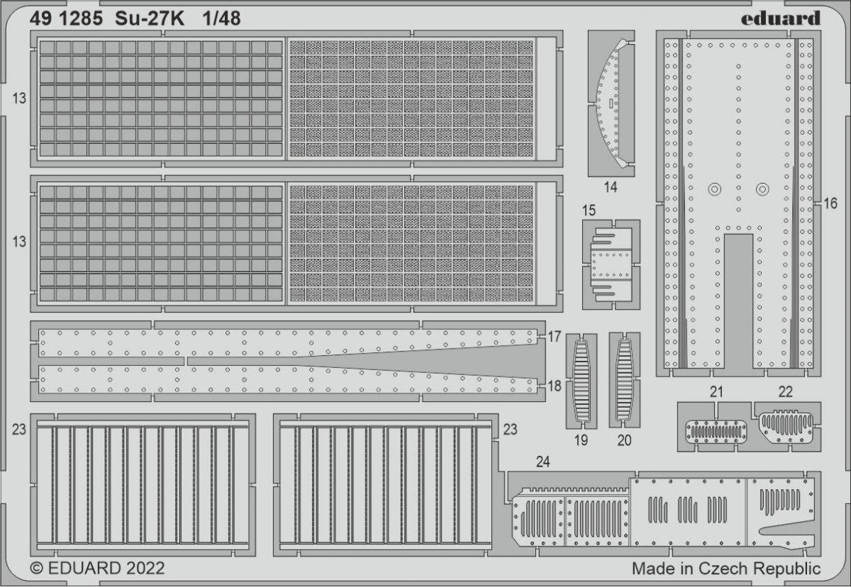 Eduard 491285 Su-27K MINIBASE 1/48 – zdjęcie 2