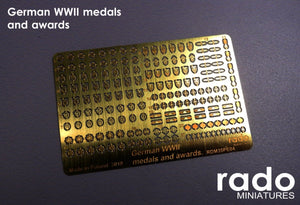RADO Miniatures RDM35PE04 German WWII Medals and Awards 1/35 – zdjęcie 2