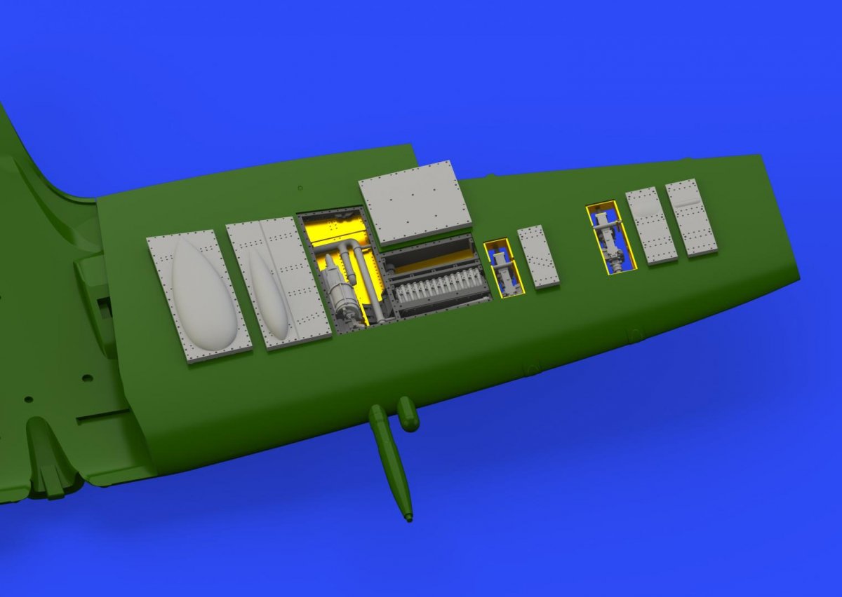 Eduard 672150 Spitfire Mk. IXc gun bays EDUARD 1/72 – zdjęcie 5
