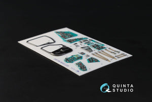 Quinta Studio QD72006 Mi-24V 3D-Printed &amp;amp; coloured Interior on decal paper (for Zvezda kit) 1/72 – zdjęcie 2
