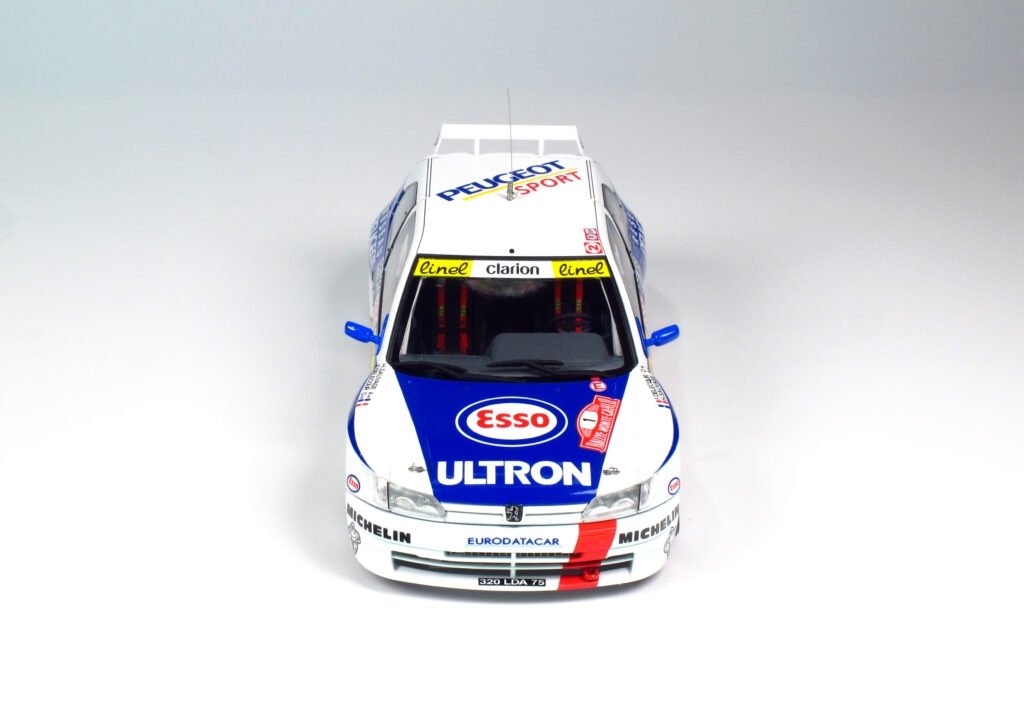 NuNu PN24009 Peugeot 306 MAXi ’96 MONTE CARLO RALLY 1/24 – zdjęcie 6