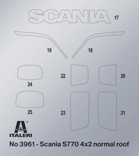 Italeri 3961 Scania S770 4x2 Normal Roof - LIMITED EDITION 1/24 – image 11