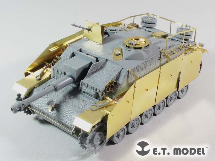 E.T. Model E35-227 WWII German StuG.III Ausf.G Schurzen (Early version) (For DRAGON Smart Kit) 1/35 – zdjęcie 2