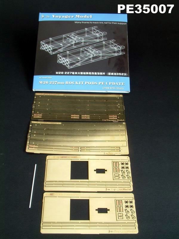 Mise à jour des lance-roquettes Voyager Model PE35007 M26 227mm PE au 1/35