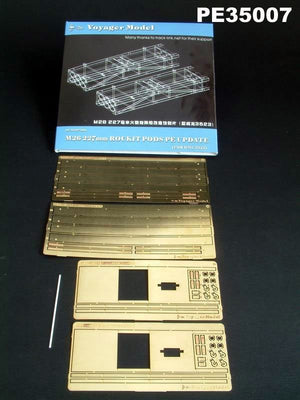 Voyager Model PE35007 M26 227mm Rocket Pods PE Update 1/35