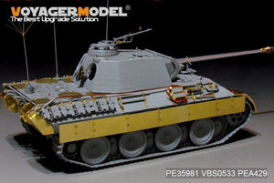 Voyager Model PE35981 WWII German Panther A Tank Basic For TAKOM 1/35 – immagine 16