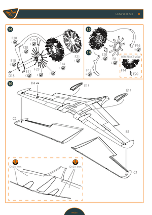 Clear Prop! CP4804 H-75N Hawk ADVANCED KIT 1/48 – zdjęcie 32