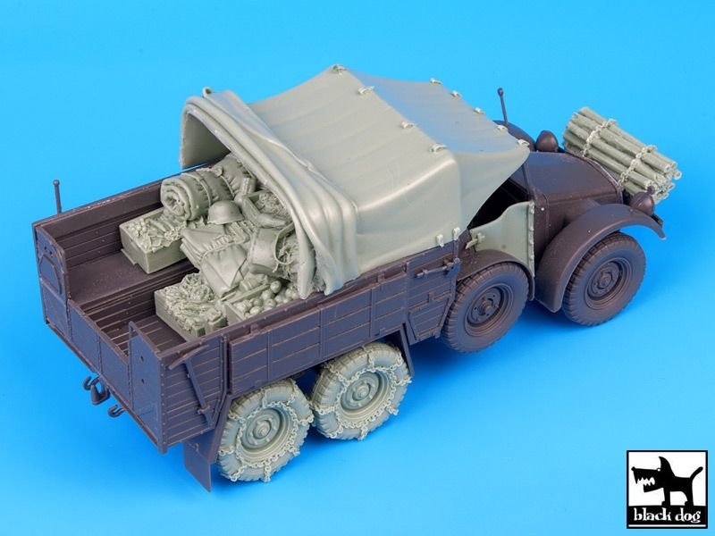 Black Dog T35074 Krupp Protze big accessories set 1/35 – image 2