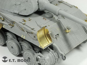 ET Model EA35-027 WWII German King Tiger/Jagdtiger Fender &amp;amp; Side Skirts For DRAGON Kit 1/35 – image 4