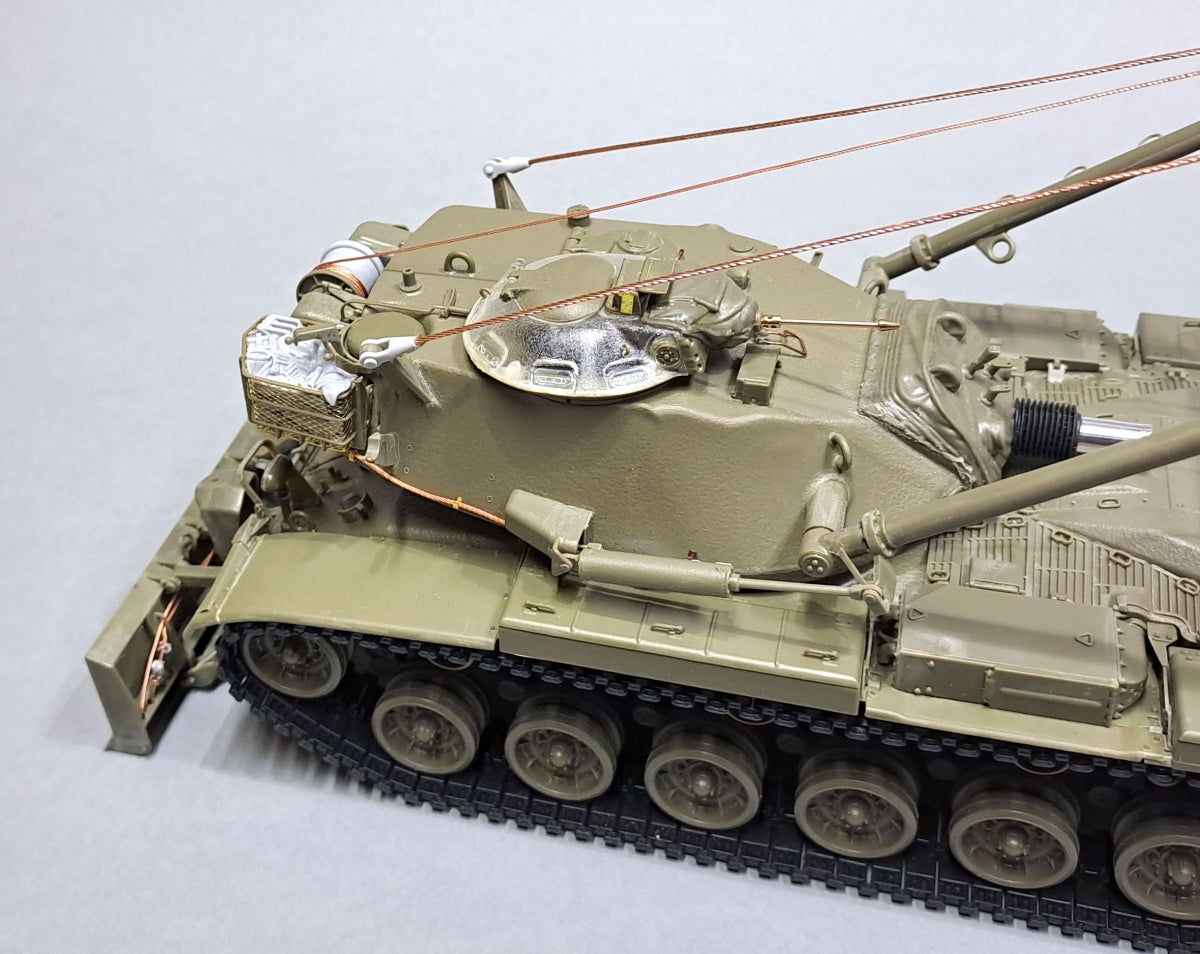 Eureka XXL ER-3572 Zestaw waloryzacyjny do M728 Combat Engineer Vehicle dopasowany do AFV Club 35254 / Upgrade kit for the M728 Combat Engineer Vehicle fit to AFV Club 35254 1/35 – zdjęcie 4