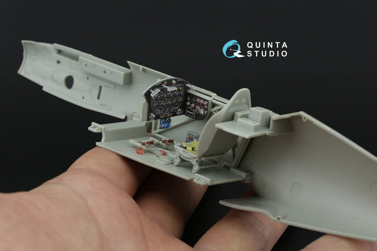 Quinta Studio QD+32241 MiG-3 3D-Printed &amp;amp; coloured Interior on decal paper (Trumpeter) (with 3D-printed resin parts) 1/32 – zdjęcie 7