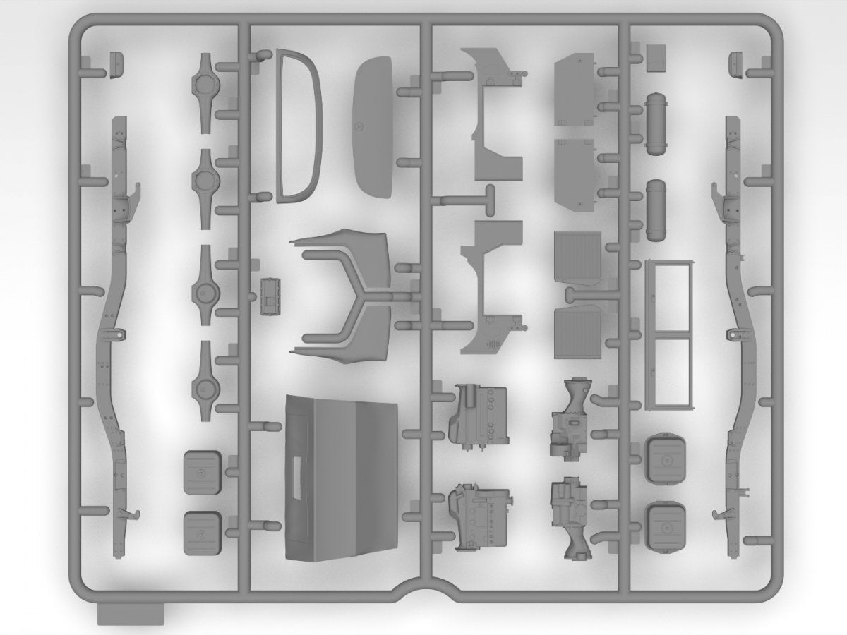 ICM 35135 Unimog S 404 German military truck 1/35 – zdjęcie 12