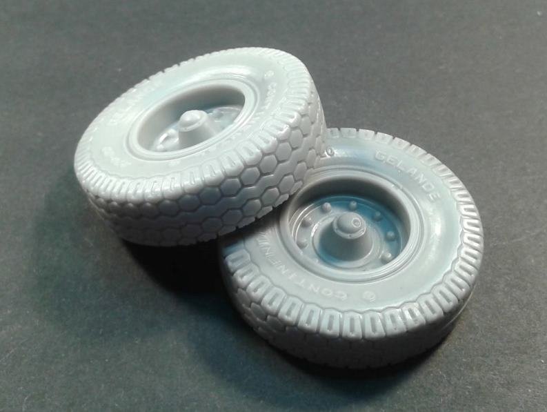 Panzer Art RE35-505 Sd.Kfz 9 front road wheels (Continental No 2) 1/35 – zdjęcie 2