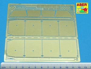 Aber 35A054 Osłony boczne do PzKpfw III 1/35