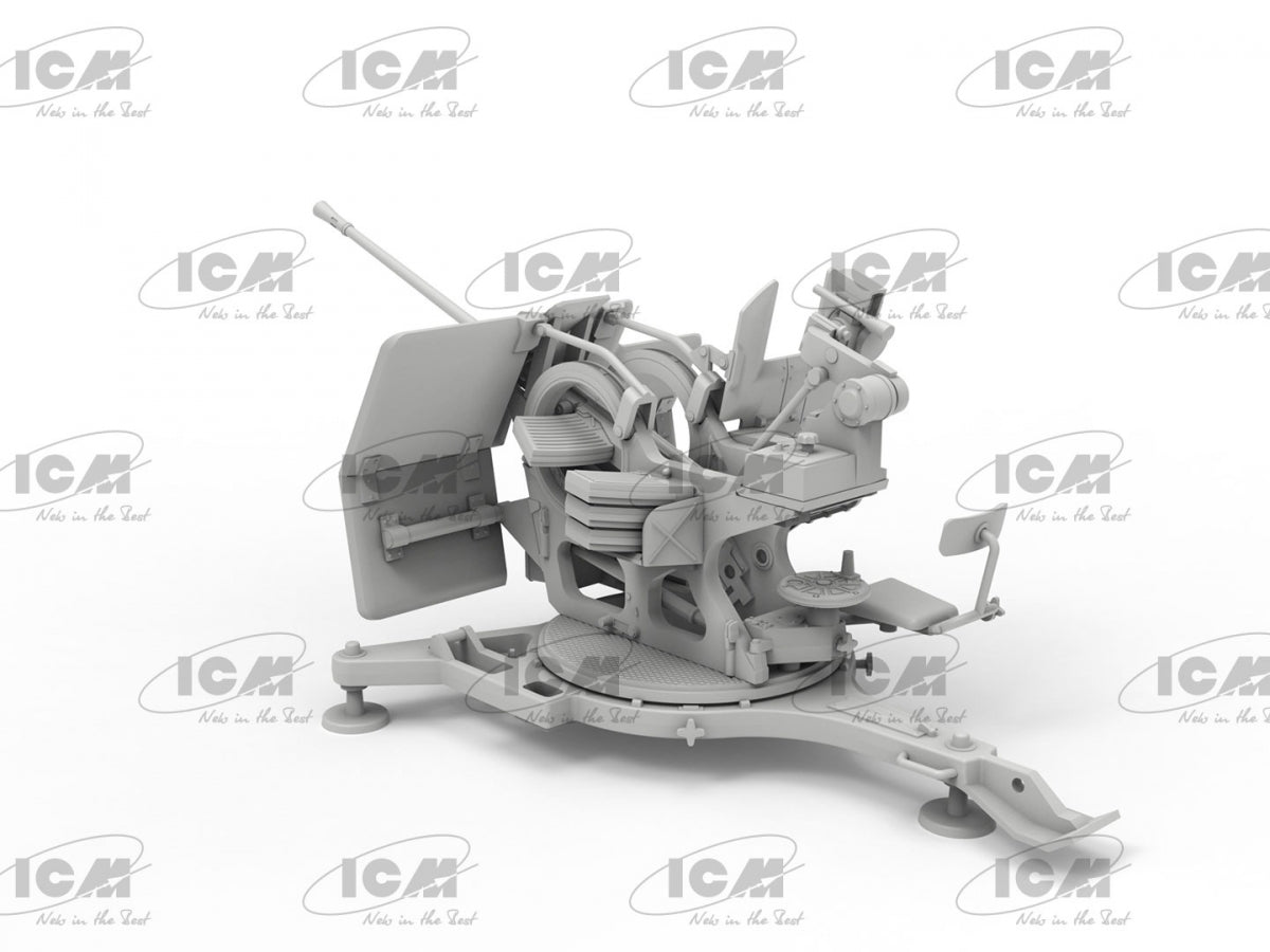 ICM 35717 Flak 38 WWII German AA Gun 1/35 – image 5