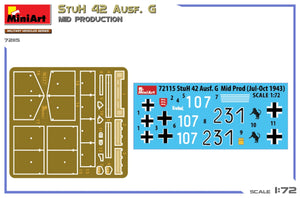 MiniArt 72115 StuH 42 Ausf. G MID PRODUCTION 1/72 – image 6