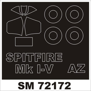 Montex SM72172 SPITFIRE IV AZ MODEL