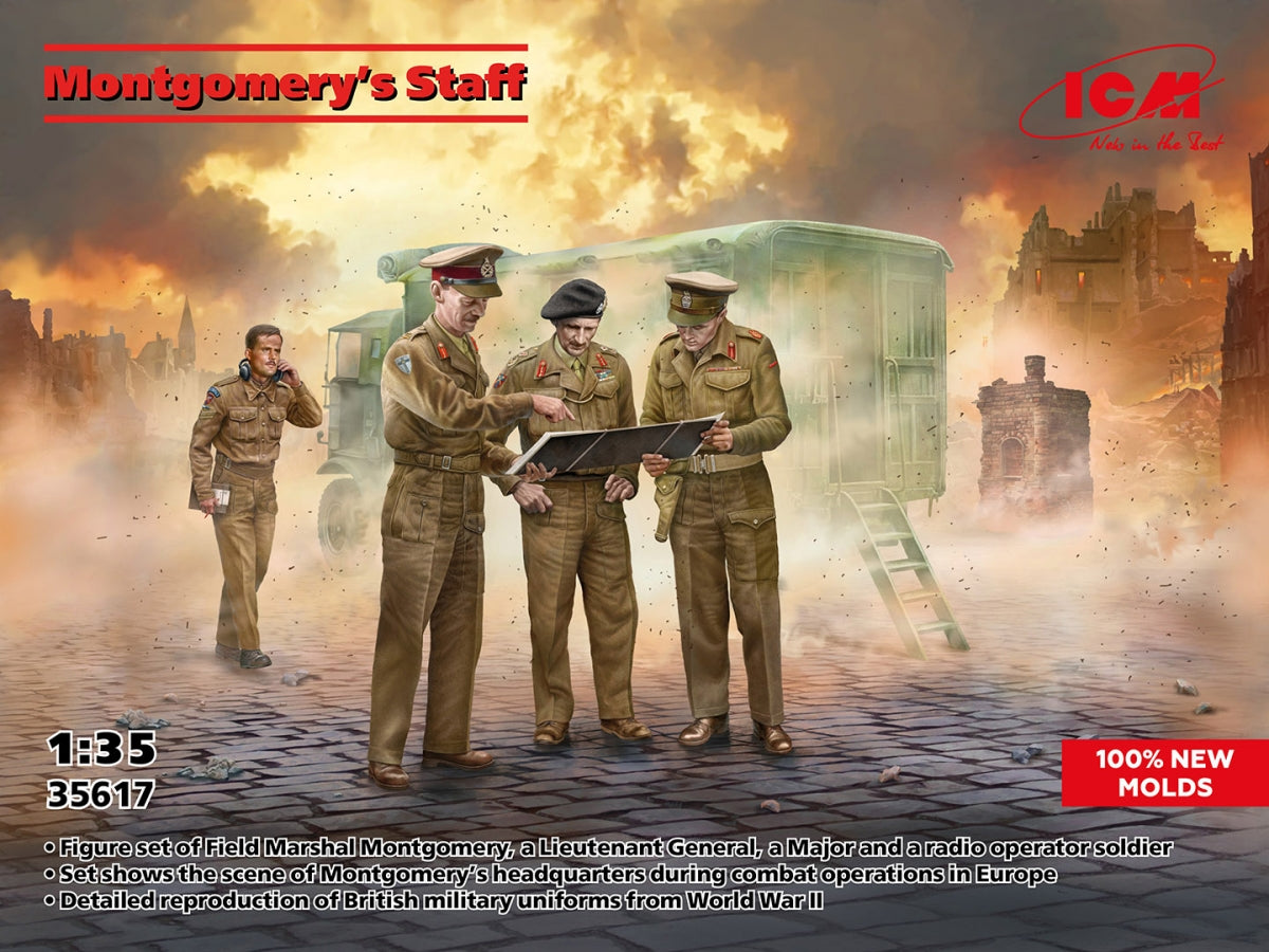 ICM 35617 Montgomery&amp;#39;s Staff 1/35