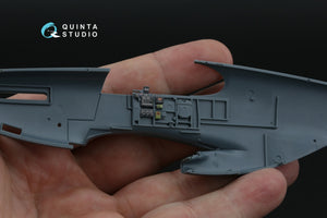 Quinta Studio QD48533 P-51B/C Mustang Early 3D-Printed &amp;amp; coloured Interior on decal paper (Eduard) 1/48 – zdjęcie 6
