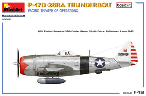 MiniArt 48022 P-47D-28RA THUNDERBOLT. PACIFIC THEATER OF OPERATIONS. BASIC KIT 1/48 – zdjęcie 3