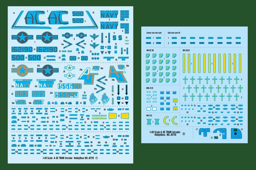 Hobby Boss 81710 A-6E TRAM Intruder – zdjęcie 4