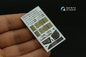 Quinta Studio QD48295 Mi-35M 3D-Printed &amp;amp; coloured Interior on decal paper (Zvezda) 1/48 – zdjęcie 12