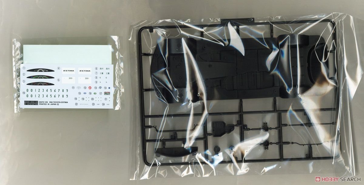 Fujimi 039787 Toyota Estima G/X/Aeras G Package 1/24 – image 8