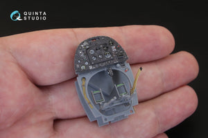 Quinta Studio QD32020 Spitfire Mk.XVI 3D-Printed &amp;amp; coloured Interior on decal paper (for Tamiya kit) 1/32 – immagine 4