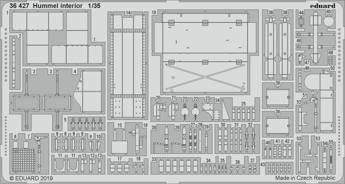 Eduard BIG3597 Hummel 1/35 TAMIYA – image 3