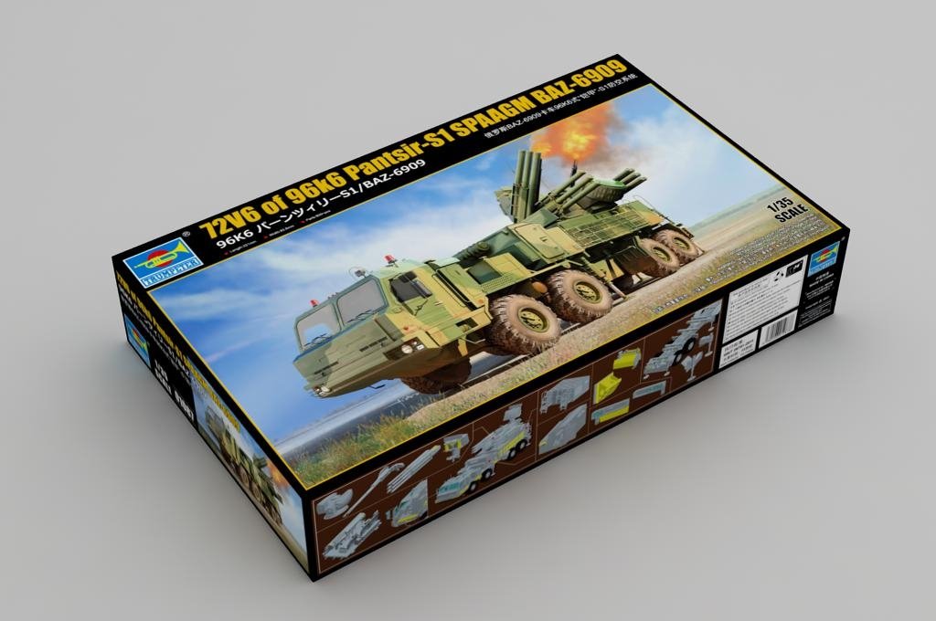 Trumpeter 01087 72V6 de 96k6 Pantsir-S1 SPAAGM BAZ-6909 1/35  – image 2