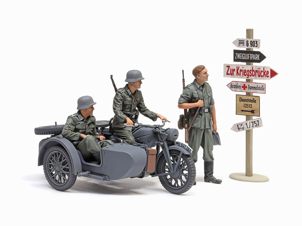 Tamiya 35384 Zundapp KS600 Sidecar 1/35 – zdjęcie 2
