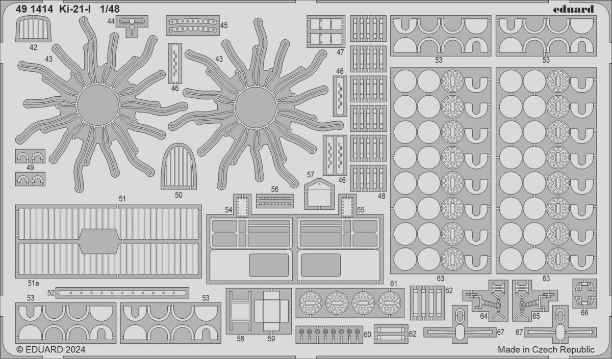 Eduard 491414 Ki-21-I ICM 1/48 – zdjęcie 2