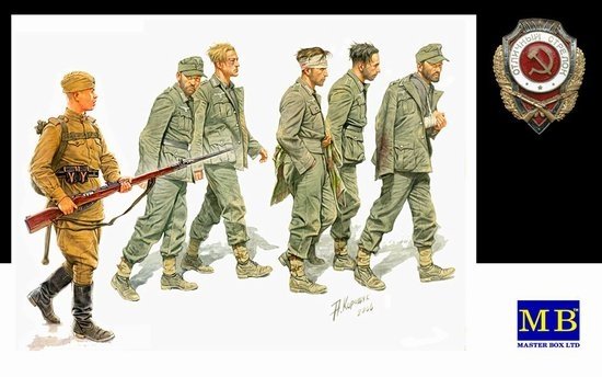 Master Box 3517 German Captives 1944 1/35