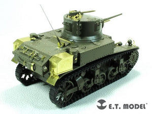 E.T. Model E35-280 U.S. M3 STUART Light Tank（Late Production) (For TAMIYA 35360) 1/35 – zdjęcie 4