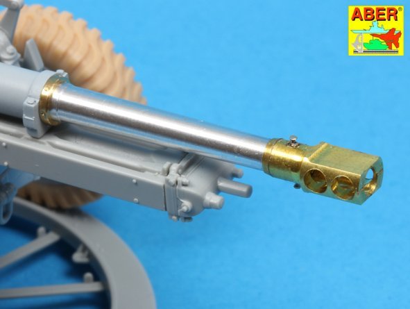 Aber 35L-127 Late barrel MK2 with muzzle brake to British 25 pdr 1/35 – zdjęcie 5