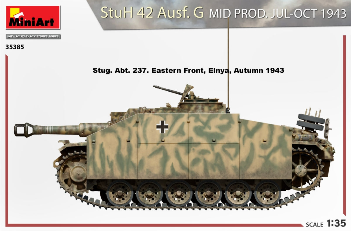 MiniArt 35385 StuH 42 Ausf. G MID PRODUCED BY JUL-OCT 1943 1/35 – image 9