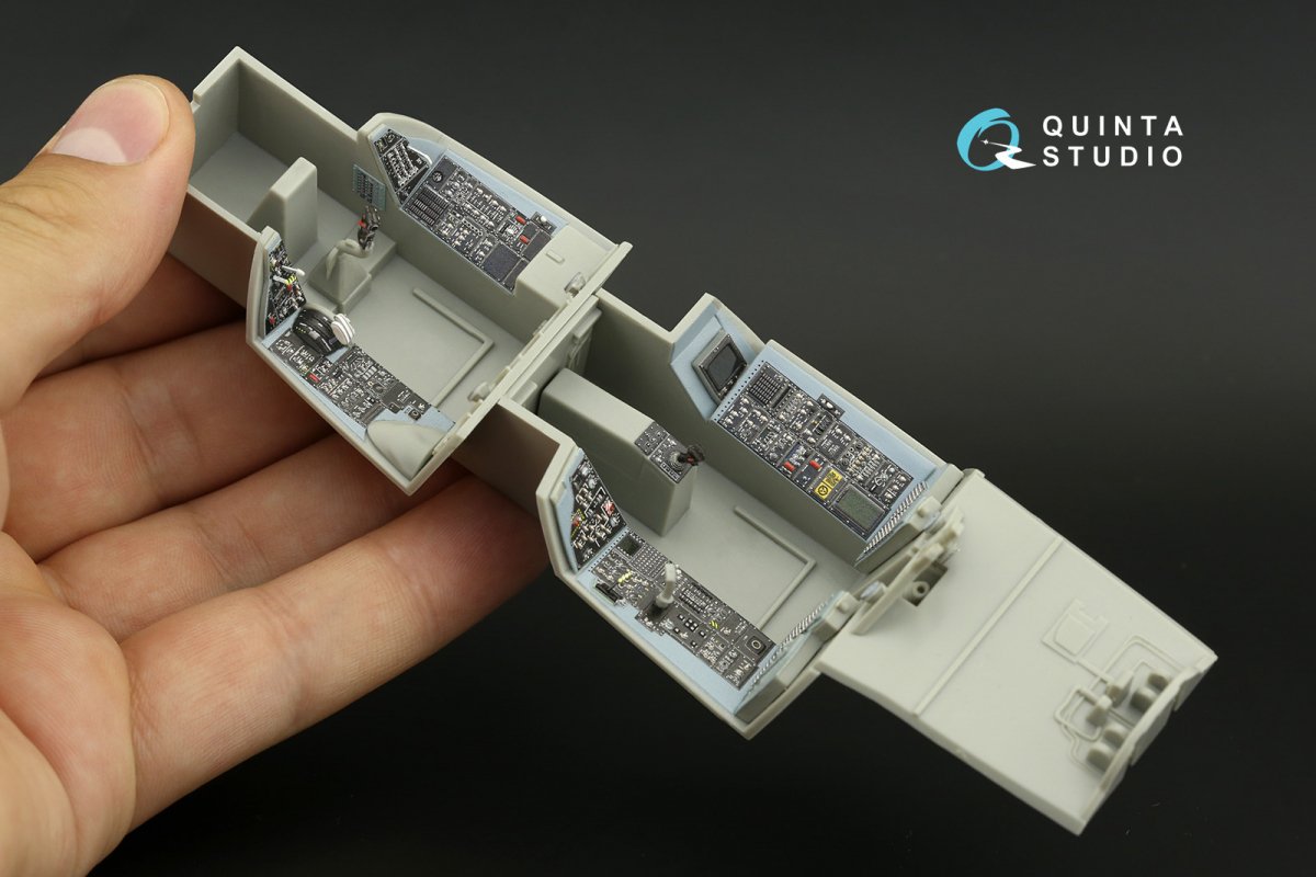 Quinta Studio QD32099 F-14B 3D-Printed &amp;amp; coloured Interior on decal paper (Trumpeter) 1/32 – zdjęcie 9