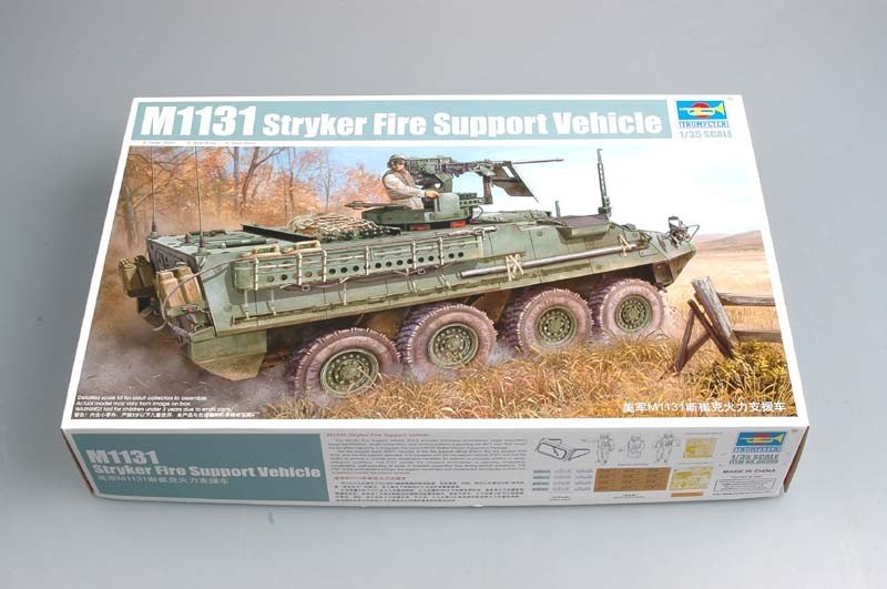 Trumpeter 00398 United State Army M1131 Stryker FSV 1/35 – zdjęcie 2
