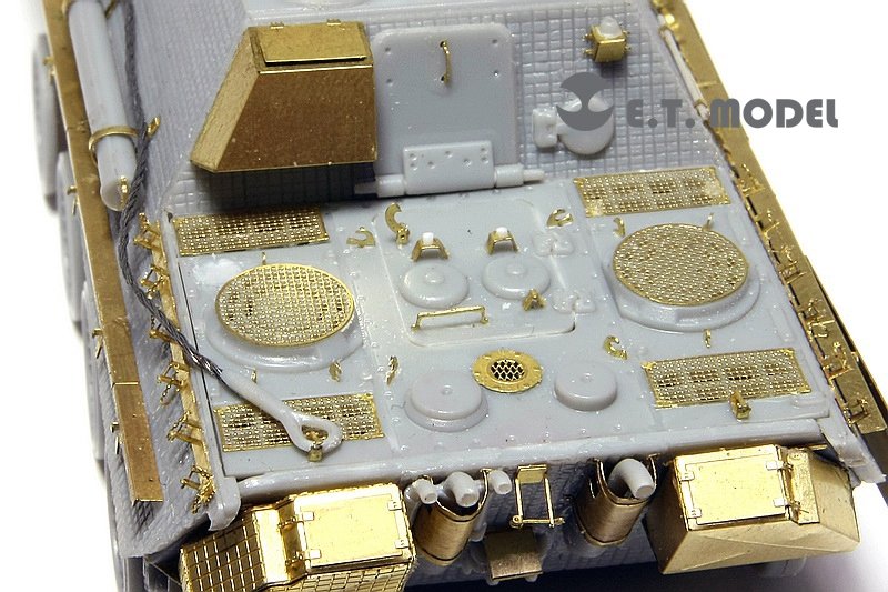 E.T. Model E72-011 WWII German Jagdpanther Early Production For DRAGON Kit 1/72 – zdjęcie 6