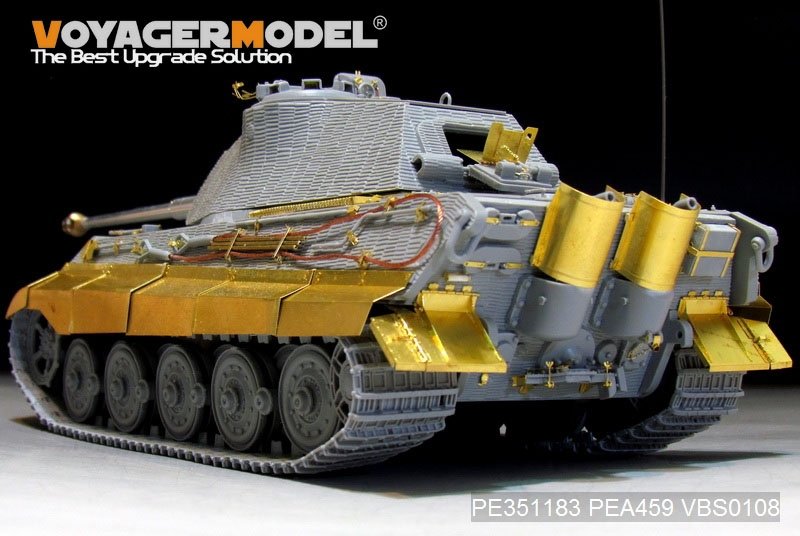 Voyager Model PE351183 WWII German King Tiger (Porsche Turret)（For DRAGON/ZVEZDA kit) 1/35 – image 3