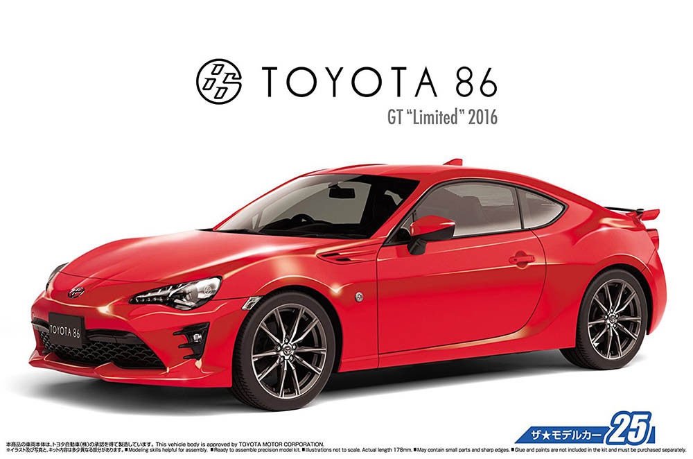 Aoshima 05180 TOYOTA ZN6 86 16 1/24