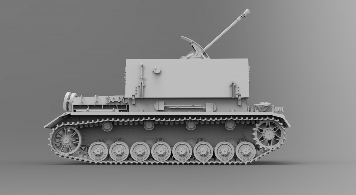 Border Model BT-007 Mobelwagen 3.7cm Flak auf Fgst. Pz.Kpfw. IV (Sf) 1/35 – image 3