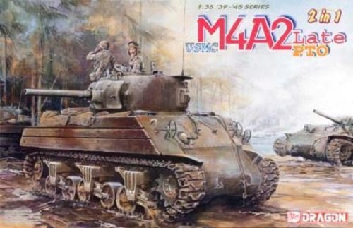 Dragon 6462 U.S. MARINES M4A2(W) PTO 1/35 – zdjęcie 2