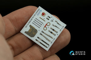 Quinta Studio QD48245 F-4EJ Kai 3D-Printed &amp;amp; coloured Interior on decal paper (ZM SWS) 1/48 – zdjęcie 16