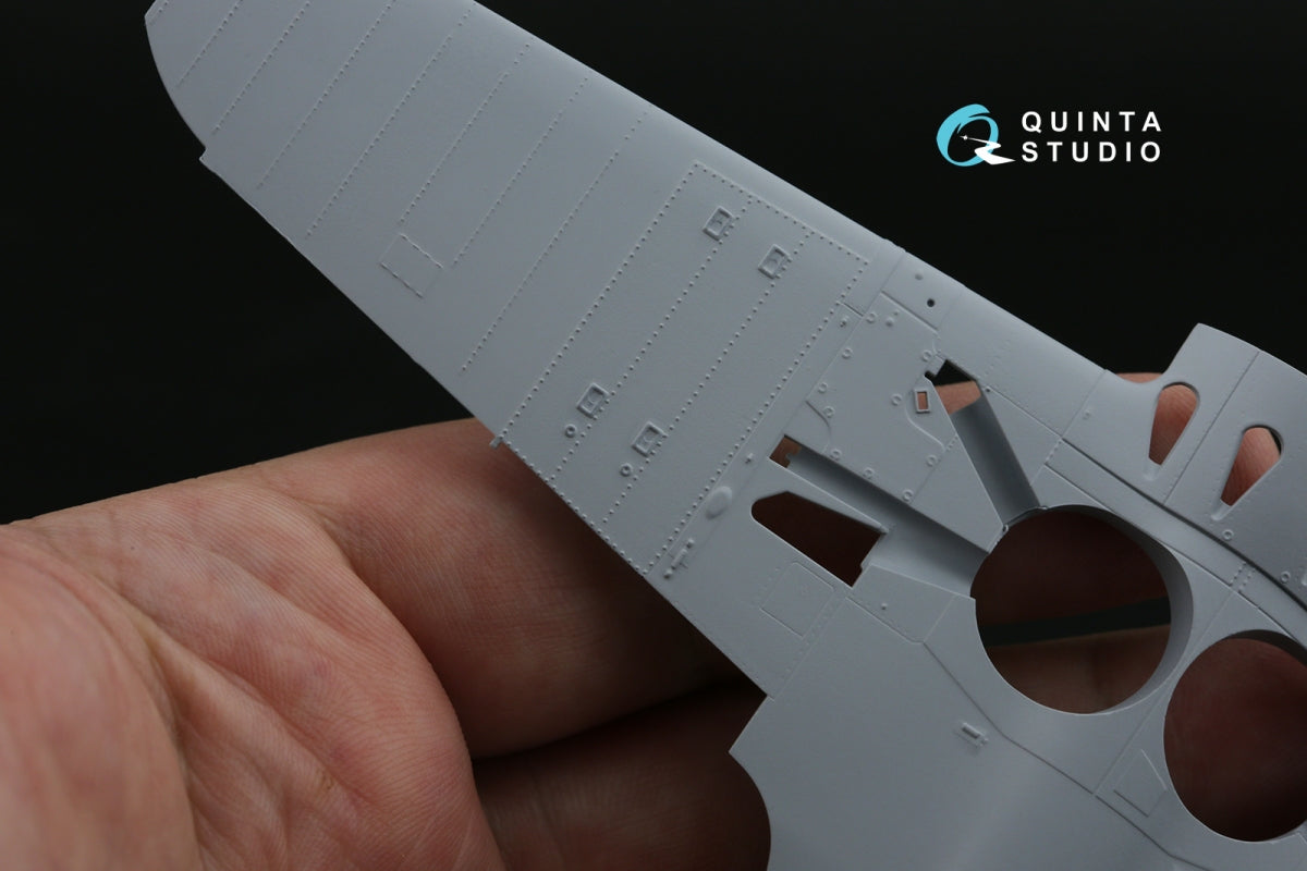 Quinta Studio QP48041 I-16 Type 5 (late) Exterior set (Zvezda) 1/48 – zdjęcie 10